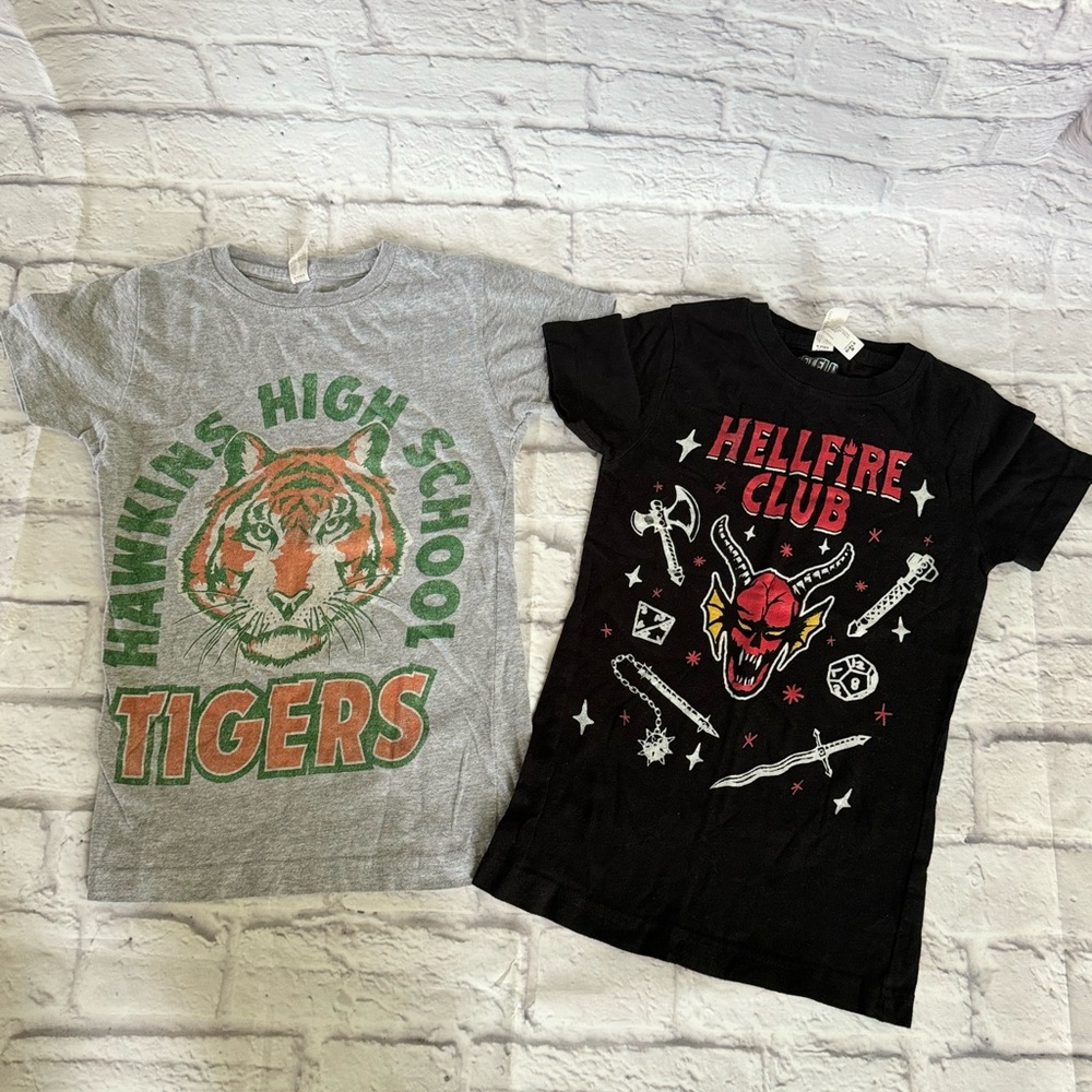 Stranger Things girls Tee shirts